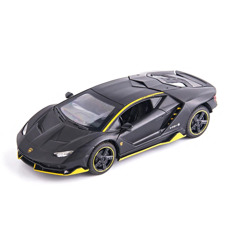 1:32 Lambor LP770 Super Sports Car Model Simulation Alloy Car Model Kids Toy Car Boys Racing Ornament Collection Pull Back