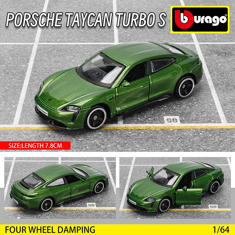 Bburago 1:64 GOLF GT 2017 2020 موستانج شيلبي GT500 نموذج سيارة مجموعة ألعاب هدايا أعياد الميلاد للأولاد فيراري بنز فولكس فاجن