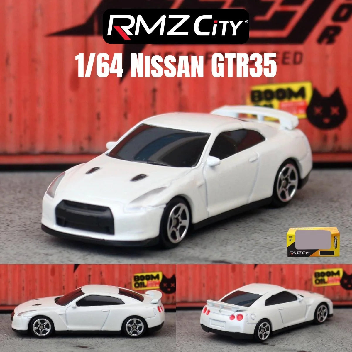 1/64 RMZ CiTY Diecast Toy Car Model Miniature 3-inch Free Wheels Collection Suitable for Hot Wheels Gift for Children Boys Kid