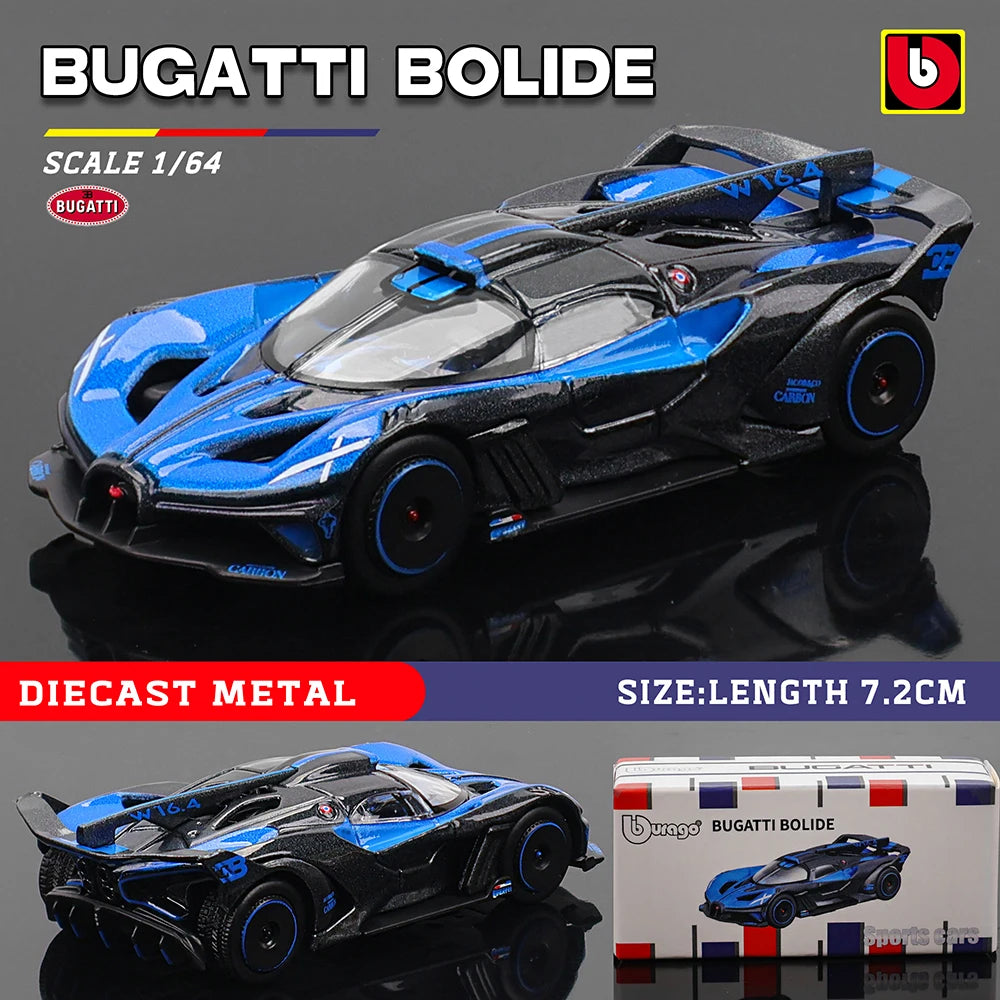 Bburago 1:64 GOLF GT 2017 2020 mustang shelby gt500 Car Model Collection Kids Xmas Gift Toys for Boys Ferrari  Benz Volkswagen
