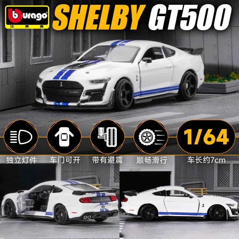 Bburago 1:64 Diecast Car Model, Audi Porsche 911 Mercedes-Benz Collectible Alloy Vehicle Toy, Gift for Boys Kids Adults