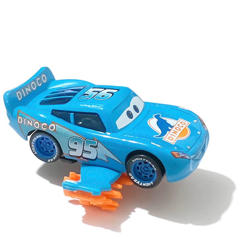 Disney Pixar Cars Toy Lightning McQueen Series 1:55 Diecast Model Basic Styles And Plated Version Children's Alloy Toy Car
