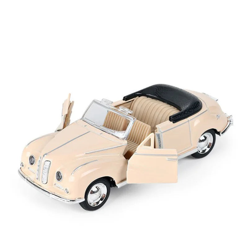 1:32 Alloy Classic Car Model Toy Car Ornaments Pull-Back Car Model Toy Die-Cast Educational Toy