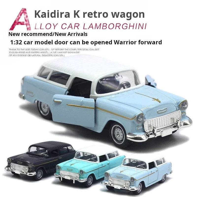 1:32 Alloy Classic Car Model Toy Car Decoration Pull-Back Car Model Die Cast Car Model Toy
