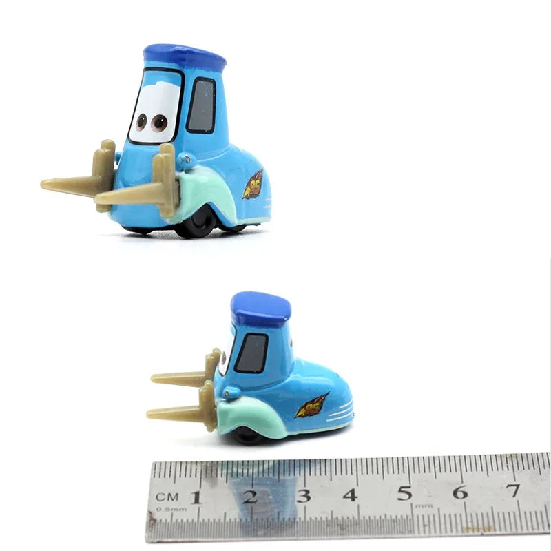 2026 NEW Disney Pixar Car Lightning McQueen The King Mater 1:55 Diecast Metal Alloy Model Car Toy for Kids Birthday Gift New Yea